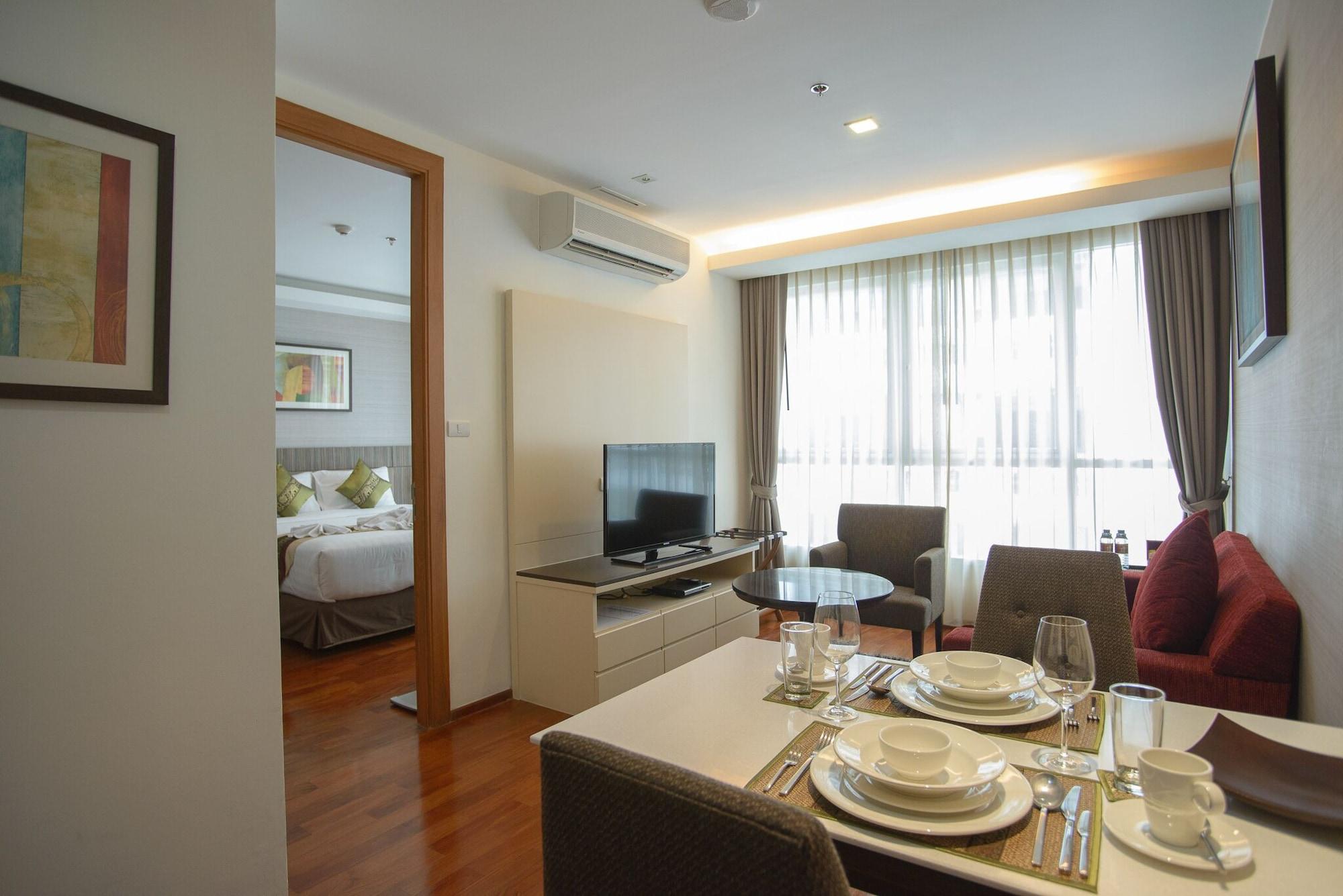 Gm Serviced Apartment Bangkok Kültér fotó