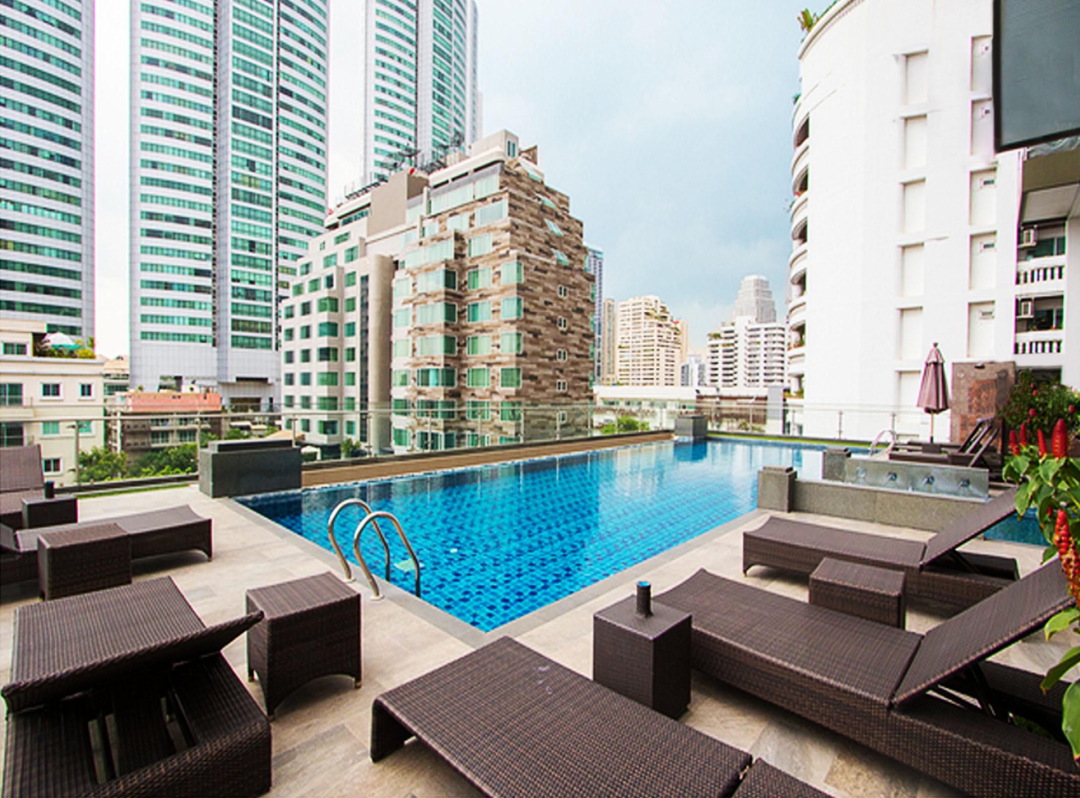 Gm Serviced Apartment Bangkok Kültér fotó